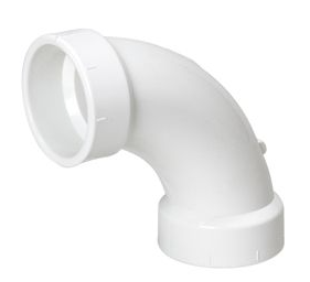 3&quot; PVC 90 LS ELBOW (10)