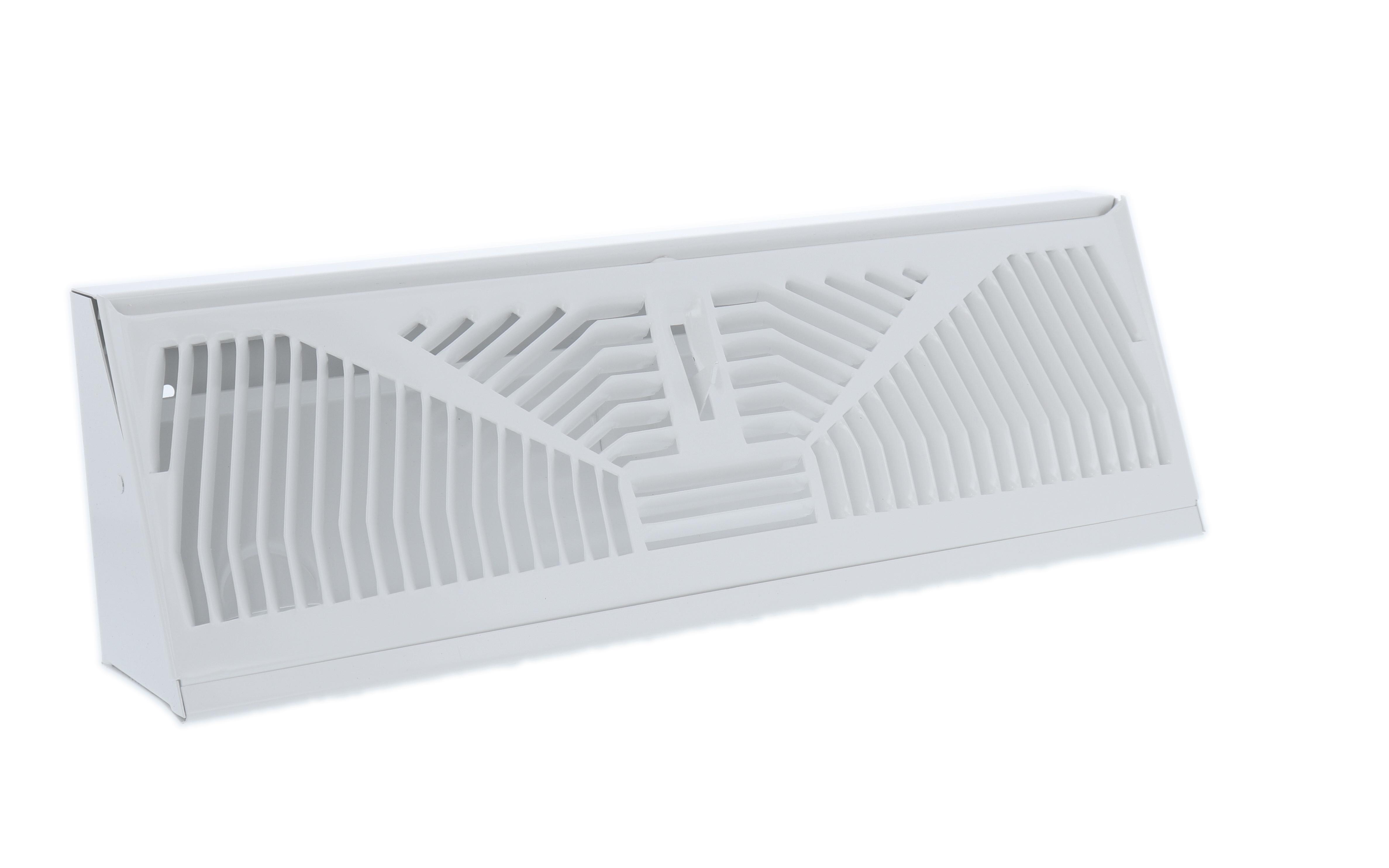 406 - STEEL BASEBOARD DIFFUSER
