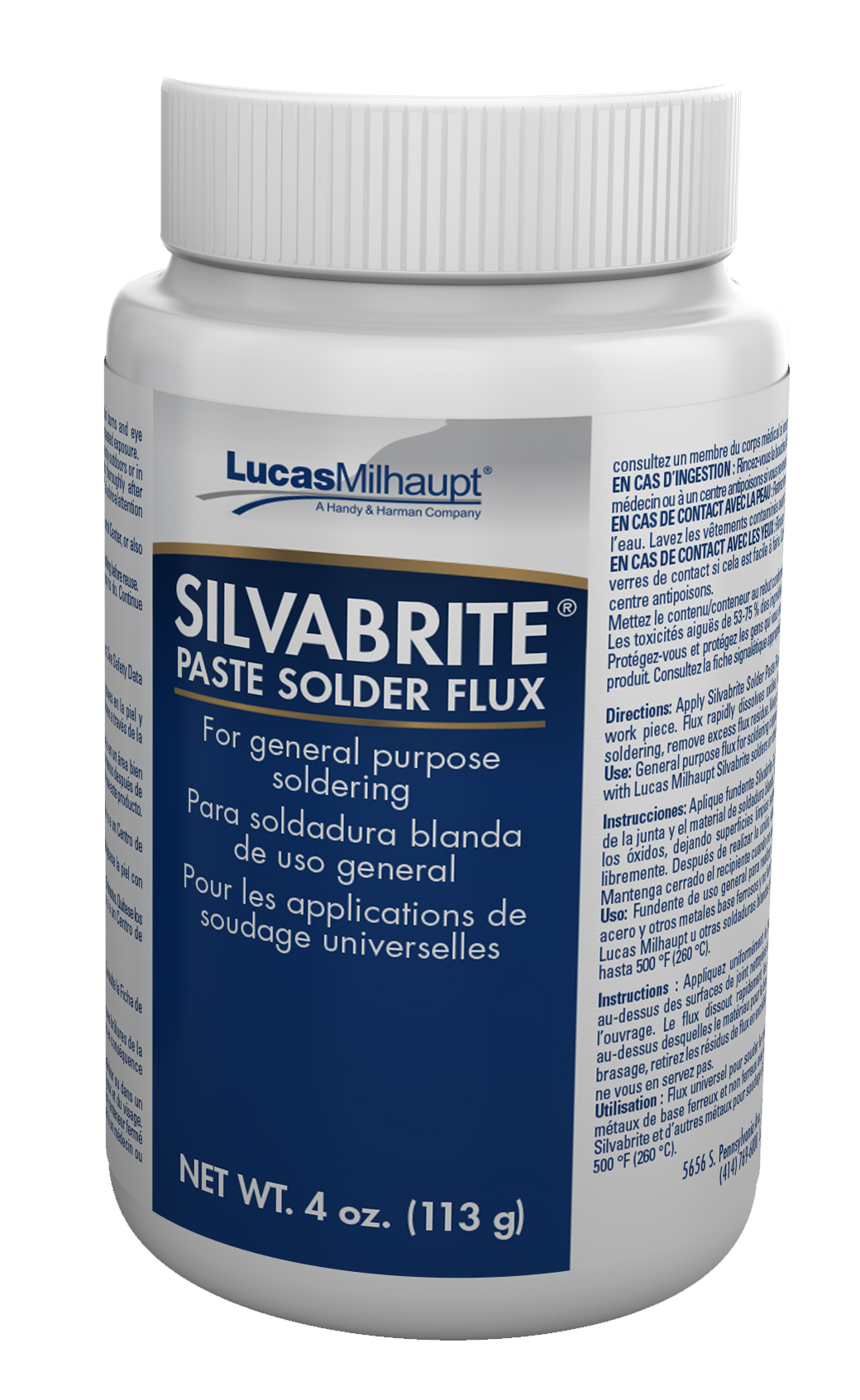 SILVABRITE PASTE SOLDER FLUX 