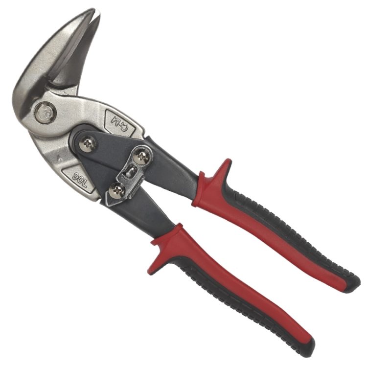 VERTICAL LEFT CUTTING VERTICAL  AVIATION SNIP (RED)