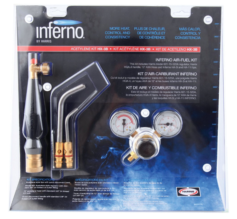 KIT, HX-3B HQA-4 601-520 AIR-FUEL INFERNO KIT