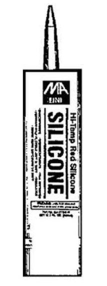 HI-TEMP 600 RED SILICONE CAULK