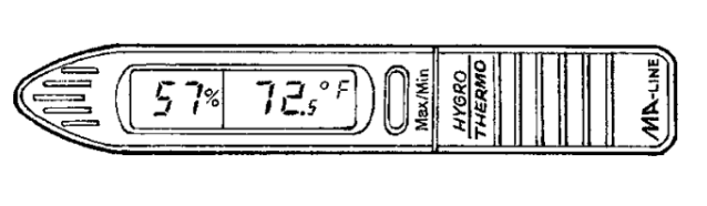 BIG DIGIT HYGRO THERMOMETER