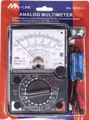 METER, ANALOG MULTI-METER 5-1/2&quot; X 3 1/4&quot; budget 