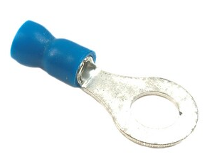 RING TERMINAL INSULATED 12-10 #10 STUD