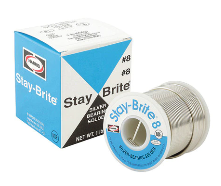 STAY-BRITE #8 SILVER SOLDER 1#