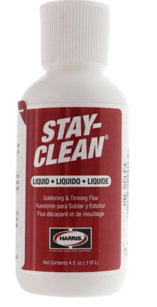 STAY CLEAN FLUX 4 0Z LIQUID (48)